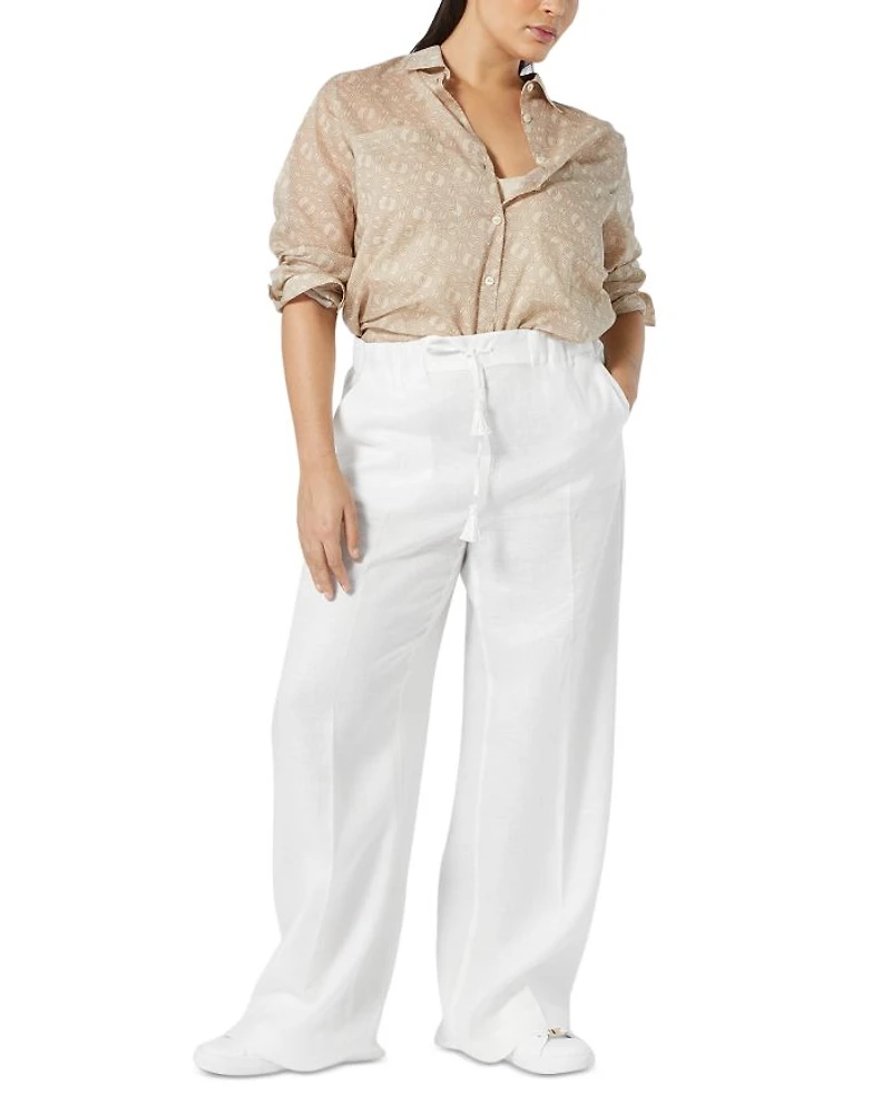 Sport 2A Uscita Ciurma Linen Pants