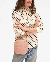 Pot de Miel Bag with Bamboo Handle
