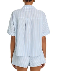 Cropped Boxy Yacht Race Shirt