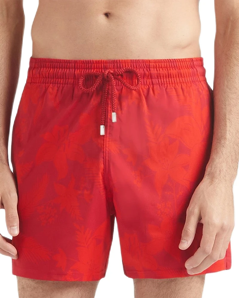 Vilebrequin Moorise Printed 4.5 Swim Trunks