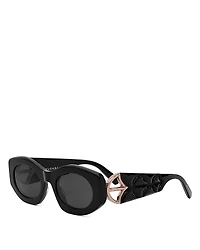 Bvlgari Calla Oval Sunglasses, 51mm