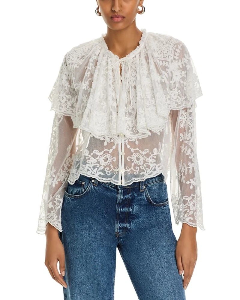 Marja Capelet Blouse