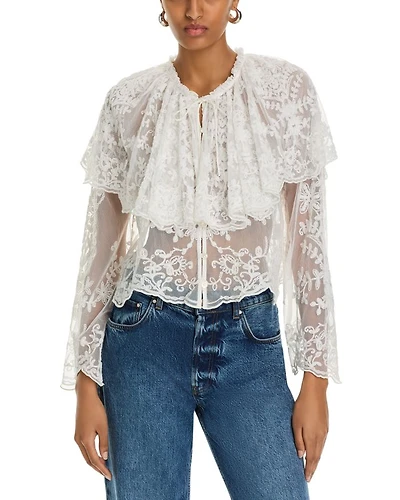 Marja Capelet Blouse