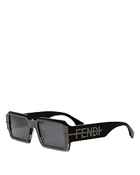 Fendi Fendigraphy Geometric Sunglasses, 52mm
