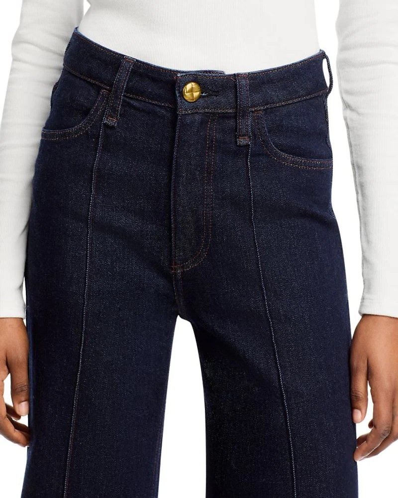 Skylar High Rise Flare Jeans Rinse