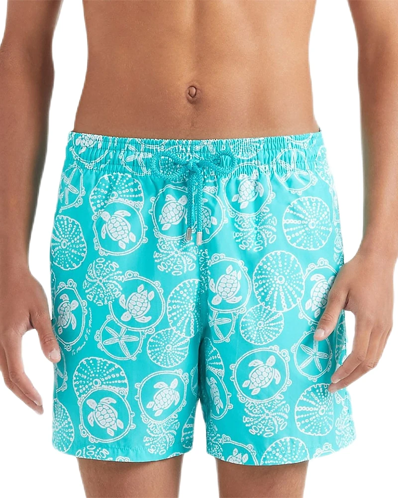 Vilebrequin Moorea Printed 5.5 Swim Trunks