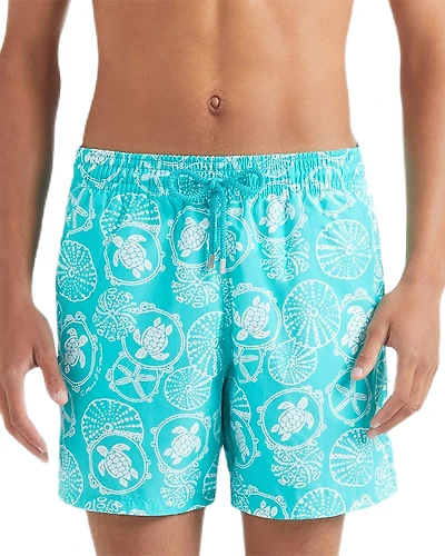 Vilebrequin Moorea Printed 5.5 Swim Trunks