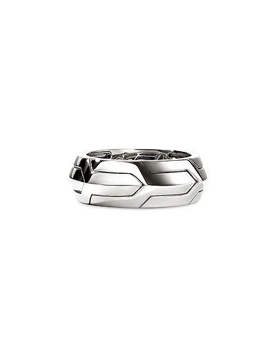 John Hardy Men's Sterling Silver Icon Polished Geometric Band