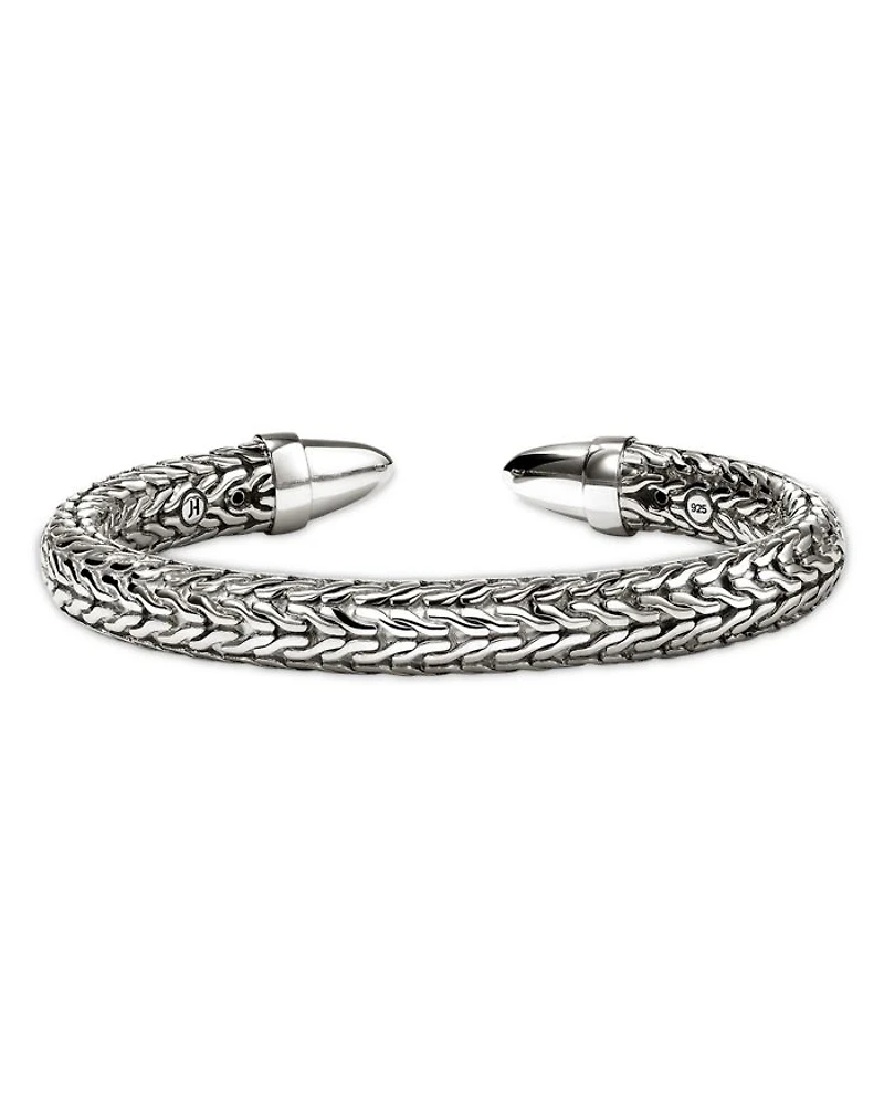 Sterling Silver Spear Polished Cuff Bracelet