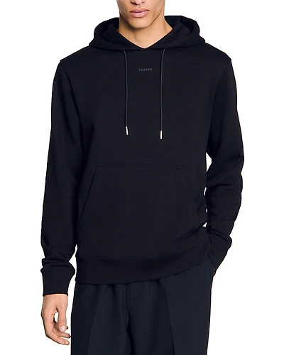 Sandro Regular Fit Logo Hoodie