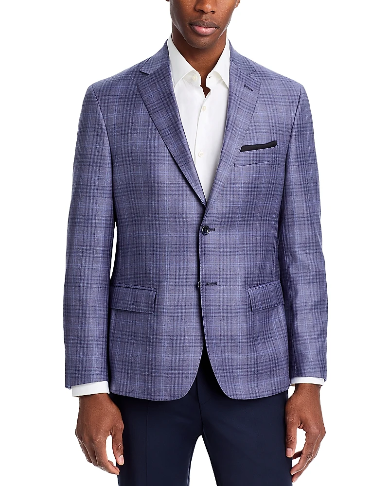 The Men's Store at Bloomingdale's Tonal Plaid Regular Fit Sport Coat