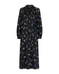 Scattered Hoops Midi Dress