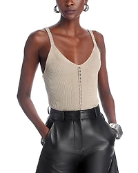 Proenza Schouler White Label Gene Knit Tank Top