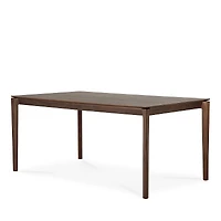 Ethnicraft Bok Dining Table, 63 x 32 Teak Brown