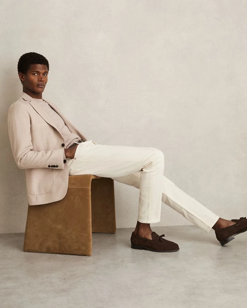 Picton Slim Fit Jeans White