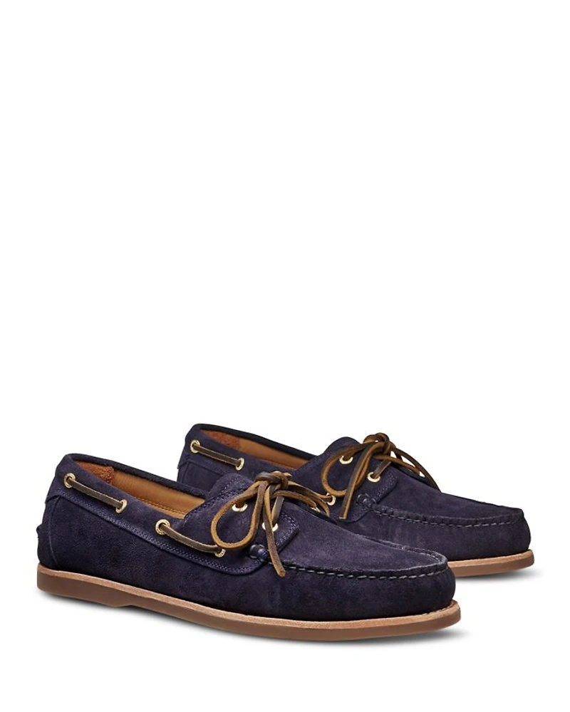 Men's Hampton Suede Boat Shoes