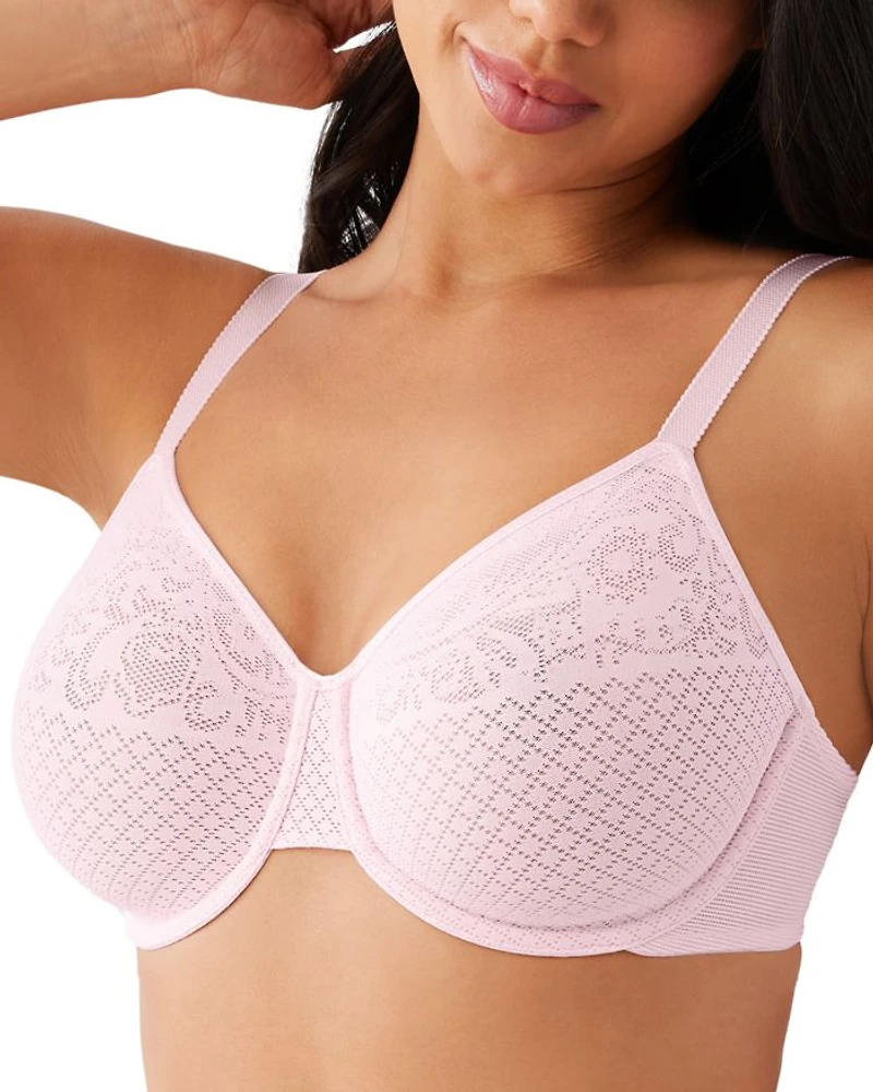 Visual Effects Unlined Underwire Minimizer Bra