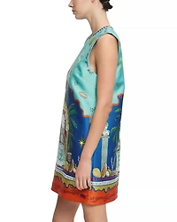 Surrealist Summer Mini Dress