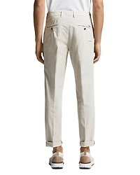 Garment Dyed Trousers Dunes Silver