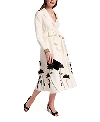 Lucille Dupioni Wrap Dress