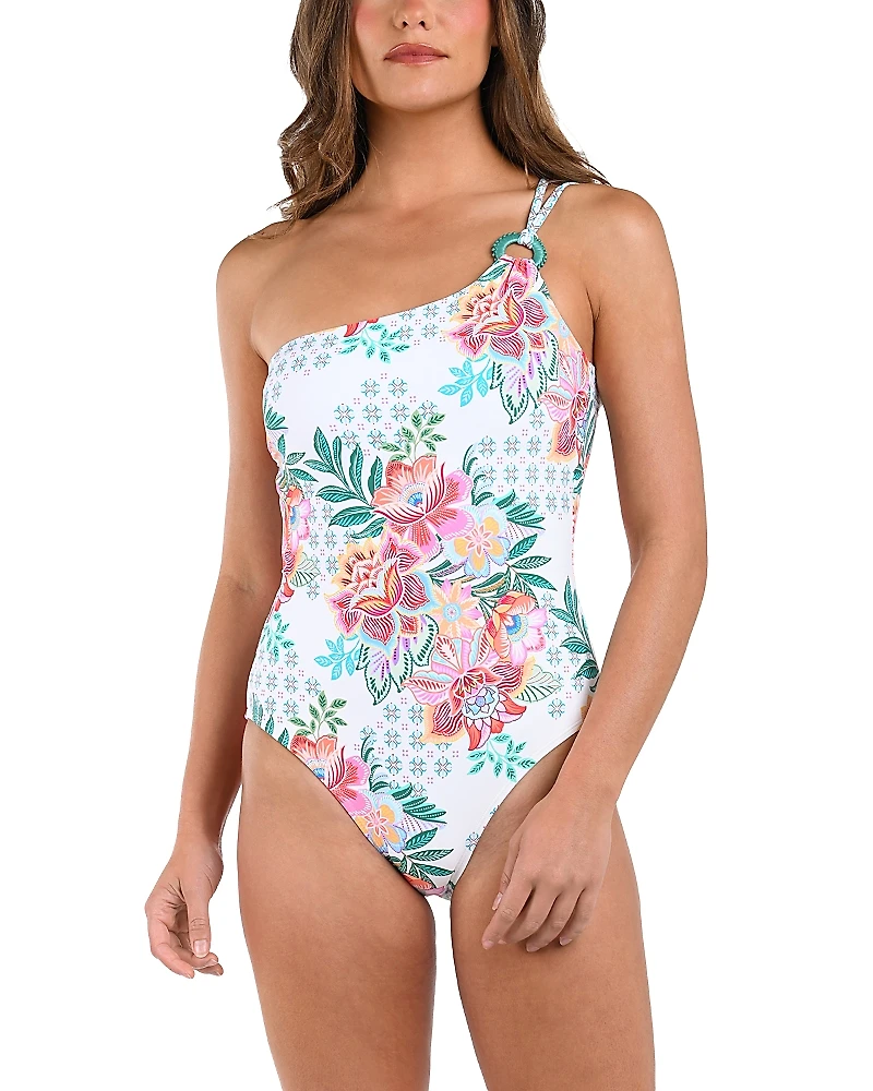 La Blanca Riviera One Shoulder Piece Swimsuit