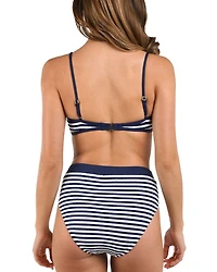 Sail Bandeau Bikini Top