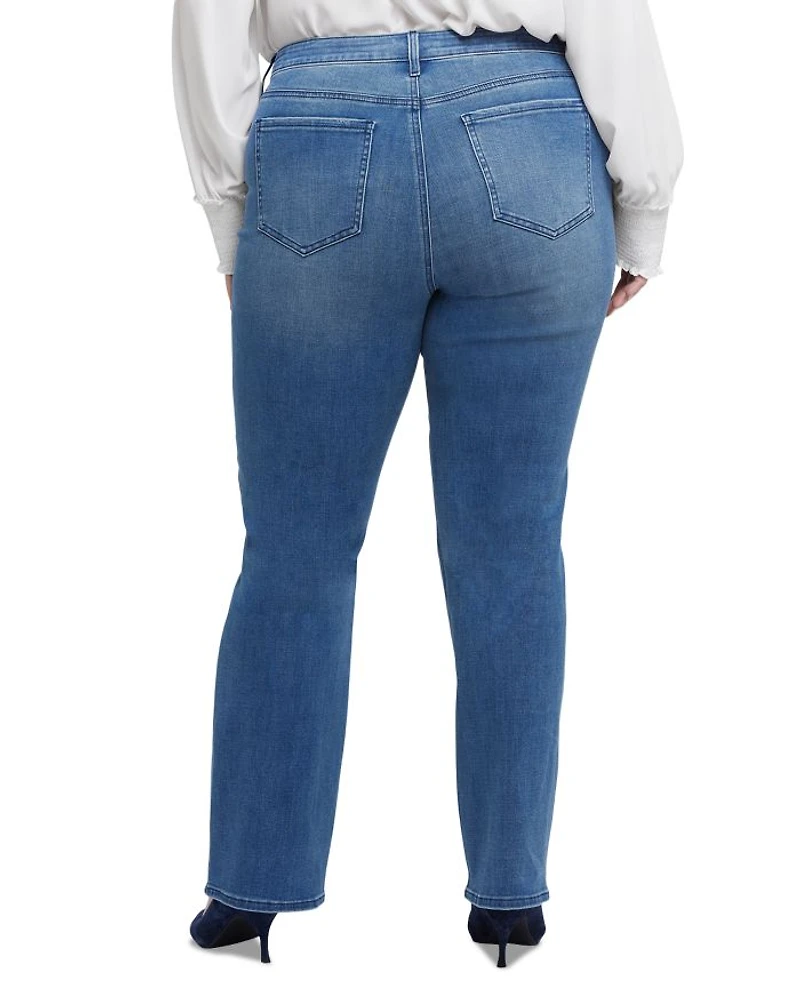 Barbara High Rise Bootcut Jeans Cascade Wave