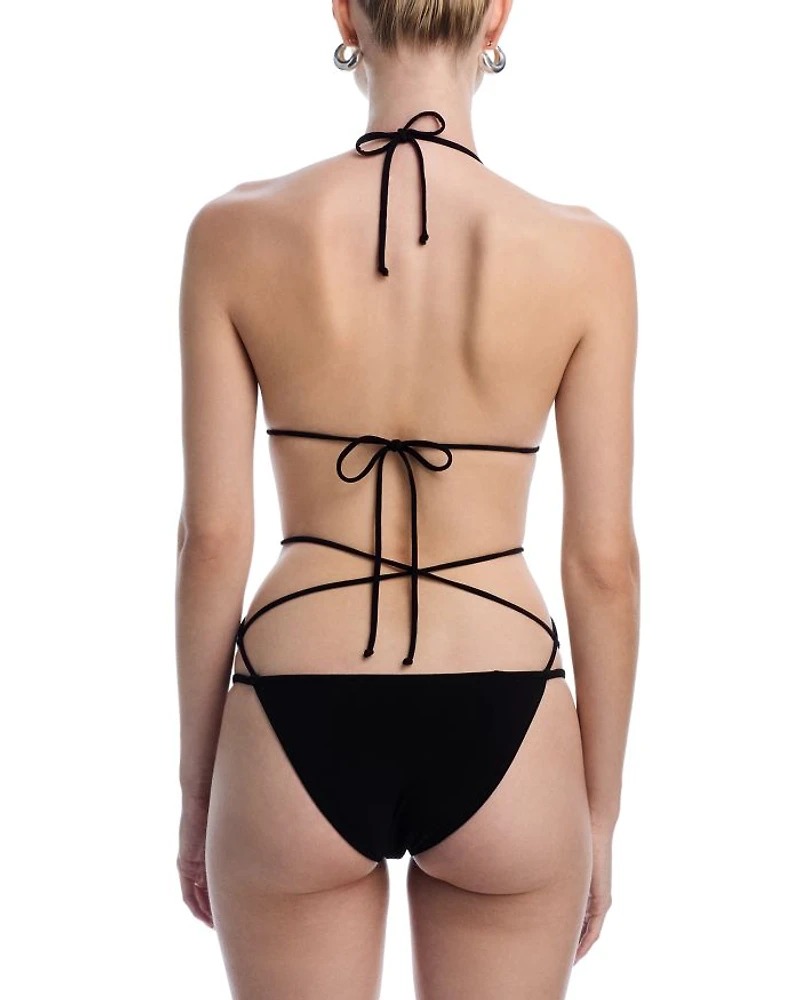 Criss Cross Bikini Top & Bottom Set