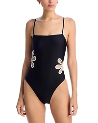 Ramy Brook Luca Cutout One Piece Swimsuit