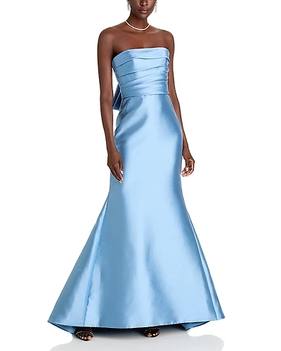 Amsale Strapless Gown