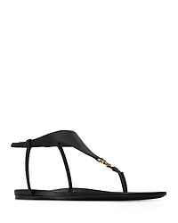 Saint Laurent Women's Cassandra Slingback Thong Sandals