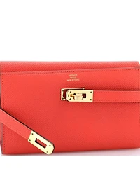 Medium Kelly Trifold Wallet Epsom