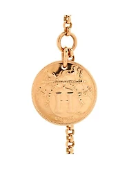 Small Ex-Libris Bracelet 18K Rose Gold with Diamond