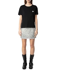 Marta Cotton Heart Tee