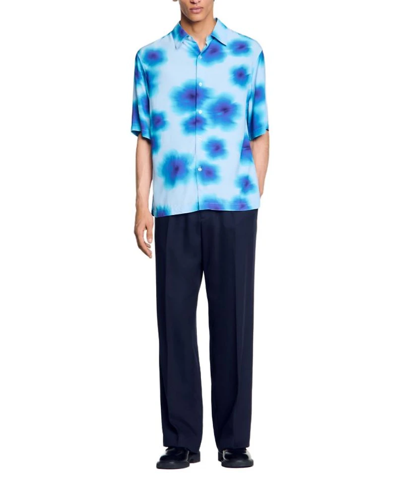 Floral Motif Shirt