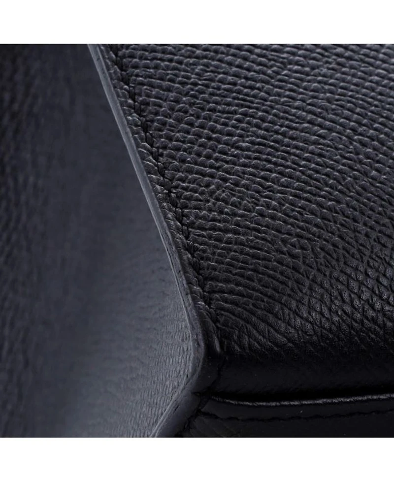 Kelly 28 Handbag Black Epsom with Gold Hardware