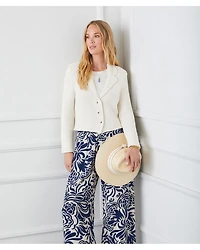 Button Up Blazer Sweater