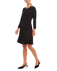 Three Quarter Sleeve Jersey Dress