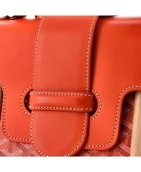 MM Saigon Top Handle Bag Coated Canvas with Leather