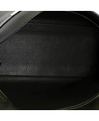 Kelly 32 Handbag Green Togo with Gold Hardware