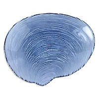 Vietri Isola Glass Shell Plate