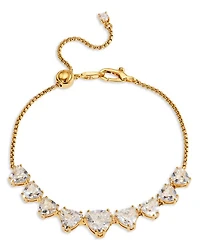 Luxor Trillion Cubic Zirconia Slider Bracelet