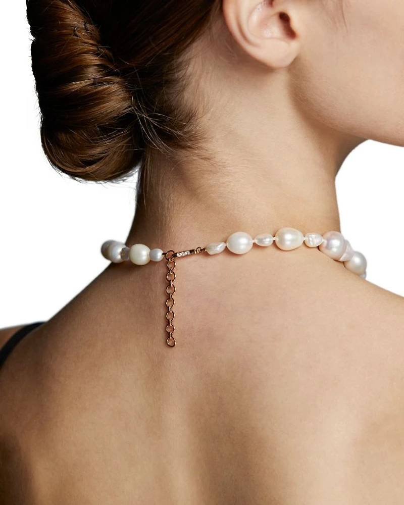 London Baroque Collar Necklace, 15"-17"