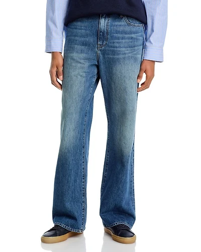 Poe Wide Leg Jeans Vintage Blue