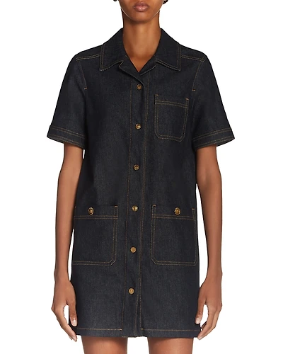 Moncler Denim Shirt Dress
