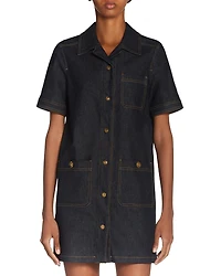 Moncler Denim Shirt Dress