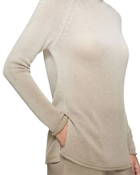 Cashmere Sequinned Ombré Sweater