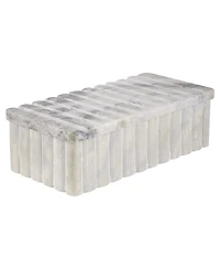 Gauri Kohli Cuba Green Onyx Decorative Box