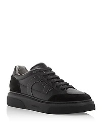 Ferragamo Men's Cassina Leather Sneakers