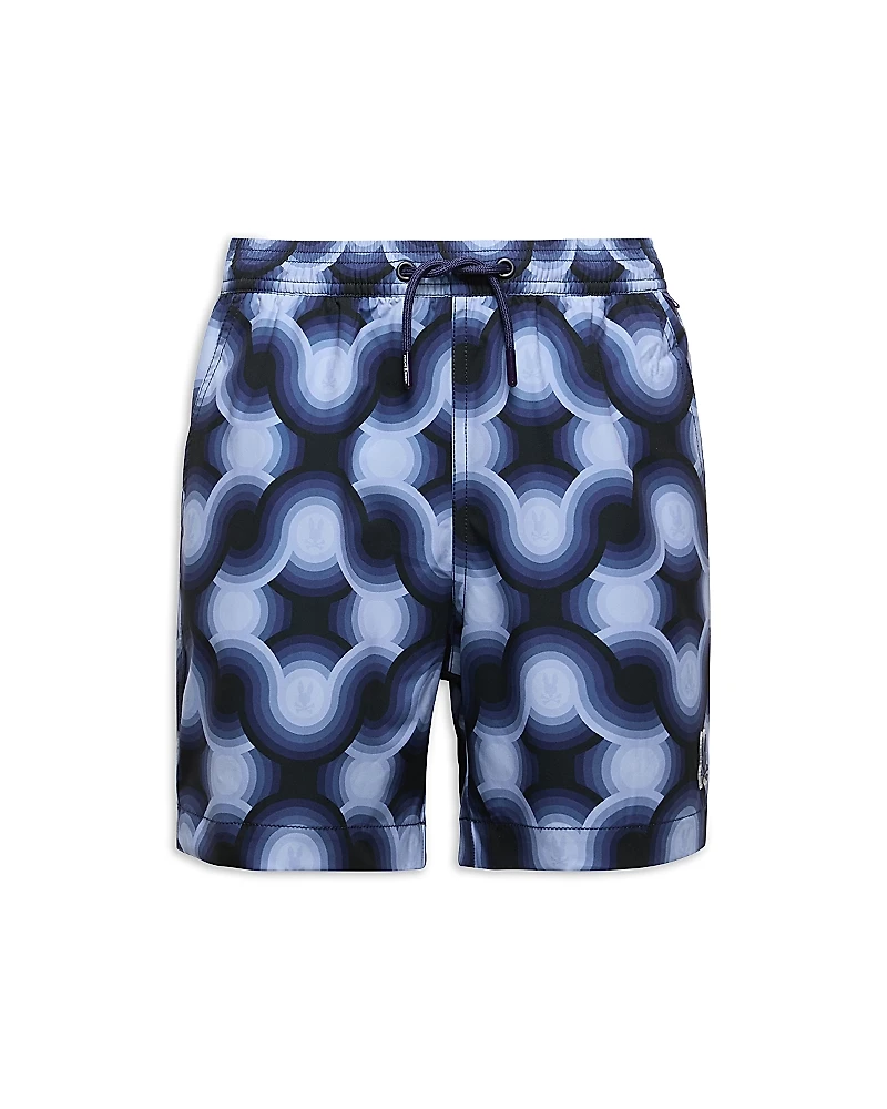 Psycho Bunny Boys' Paros Swim Trunks - Little Kid, Big Kid